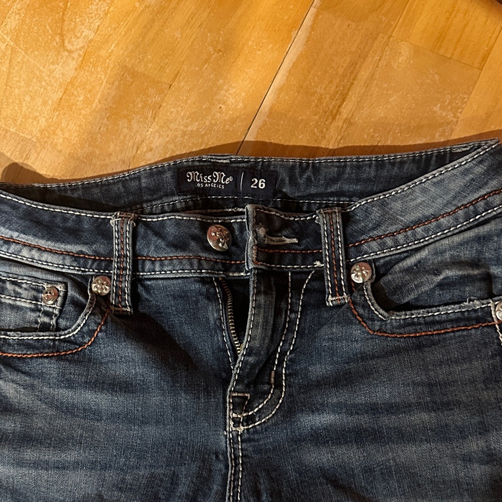 Miss Me Dark Wash Denim Jeans